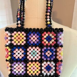 Colorful Beaded Women's Bag